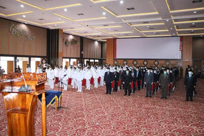  Ini Nama-nama Ratusan Pejabat Pemko Yang Dilantik Sekdako M Jamil 